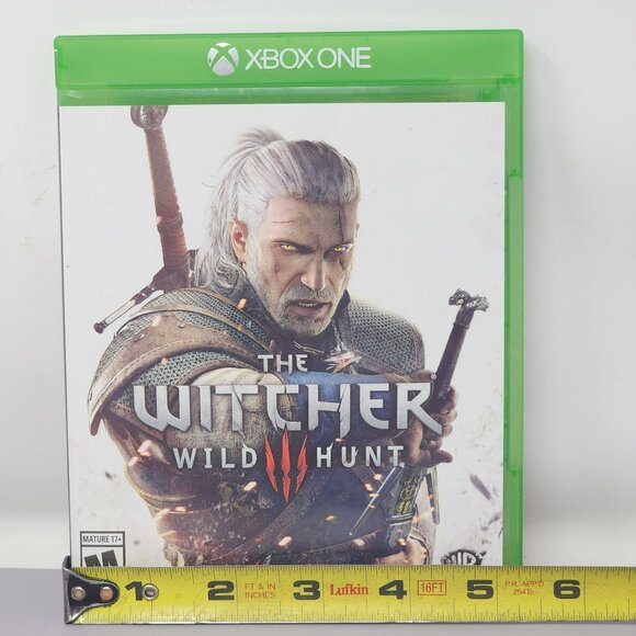 The Witcher 3: Wild Hunt Xbox One Game With Manual & Soundtrack‎ Untested - Picture 8 of 9